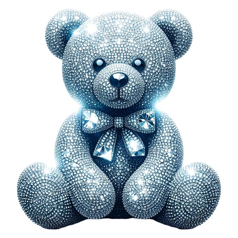 Crystal Bear Diamant Diamanten
