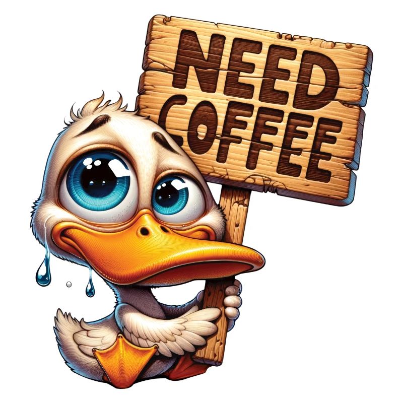 Need Coffee - Brauchte Kaffee