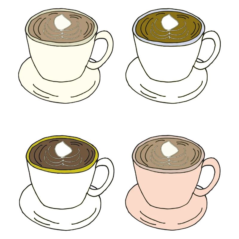 Coffee Cups Quartet