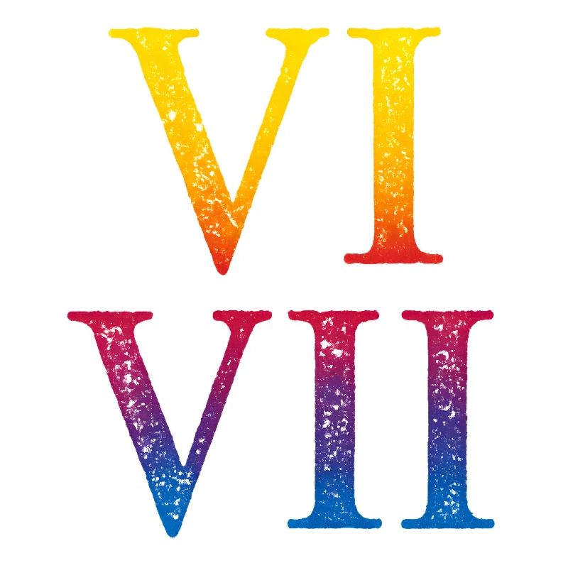 67 Meme VII Roman Numeral Stack