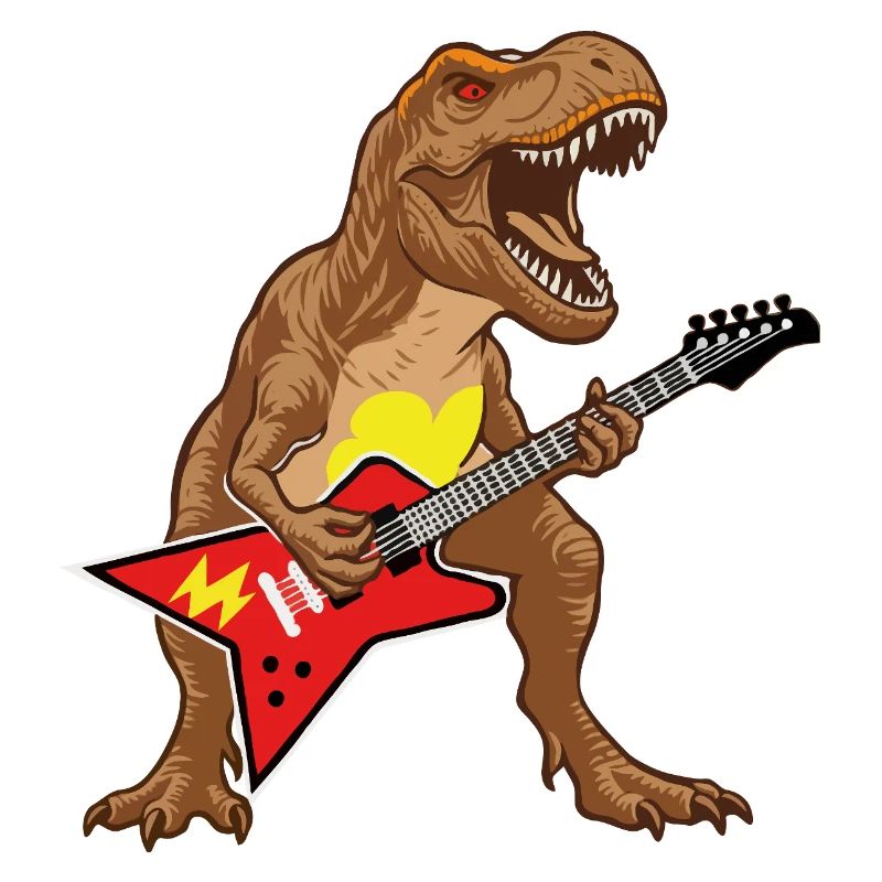 T-Rex rockt mit Flying V