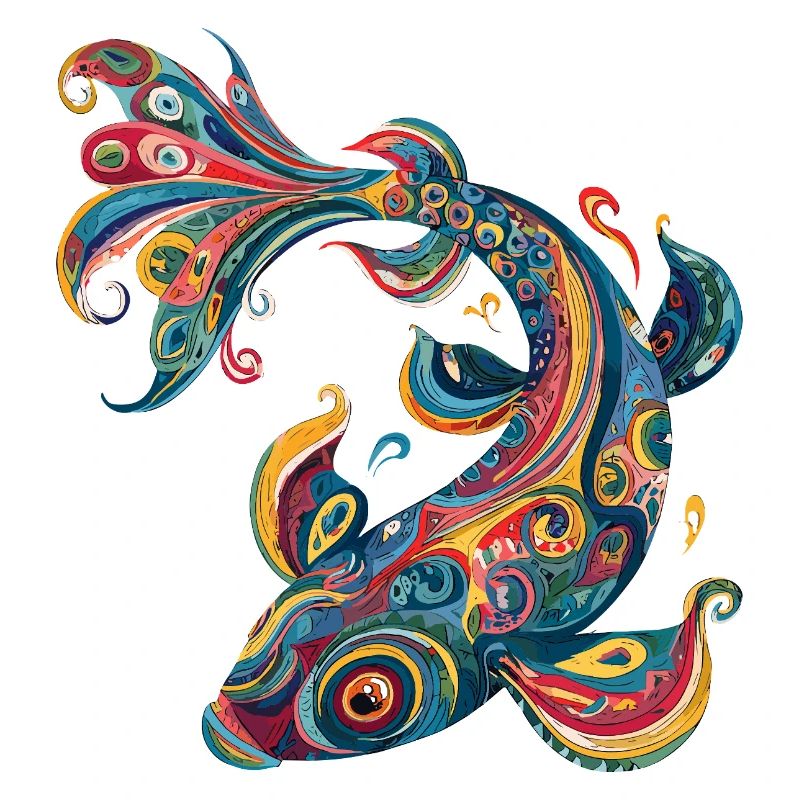 Color Whirlwind Pattern