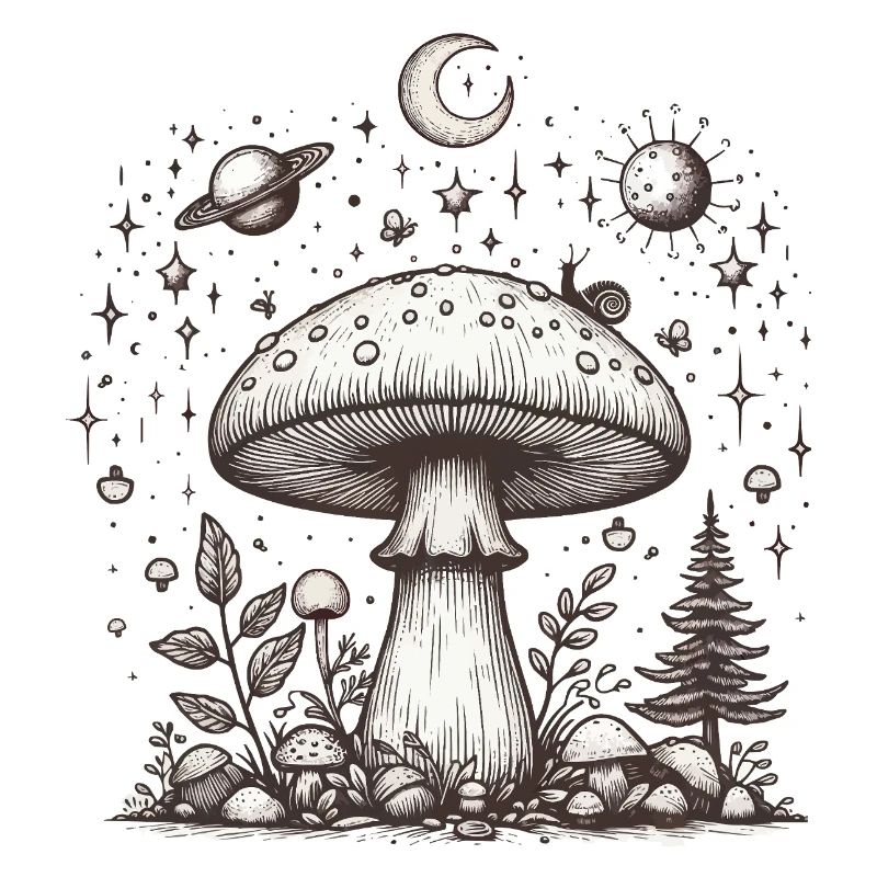 Toadstool Mushroom Psilo