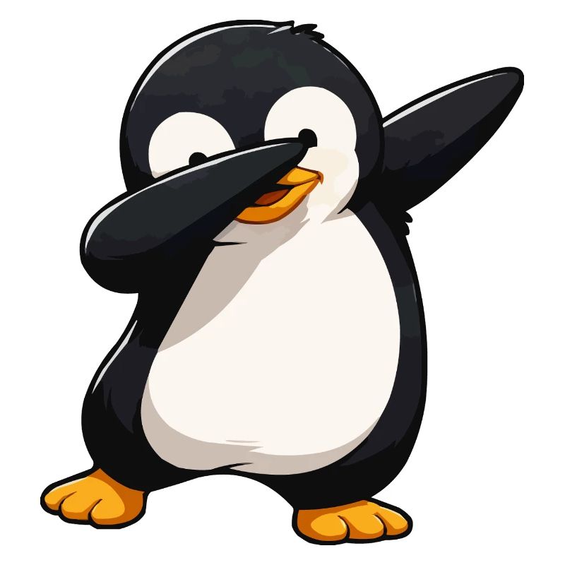 Dab Penguin Comic