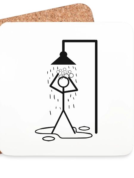 Dusche Strichmännchen