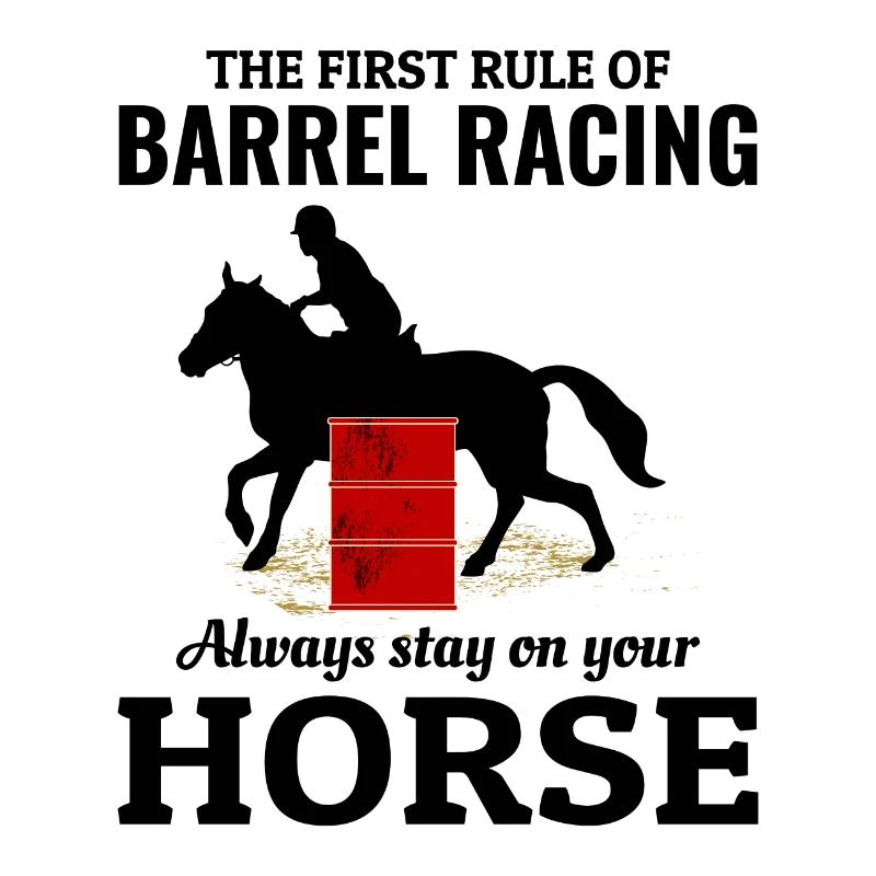 Barrel Racer Rodeo Racing Course d’équitation Course