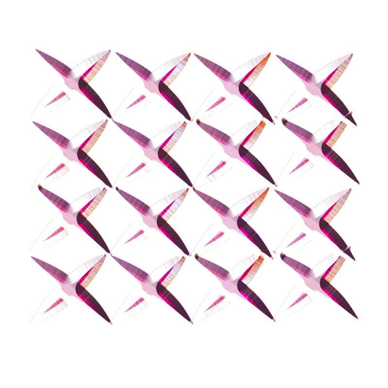 net crosses pink pattern