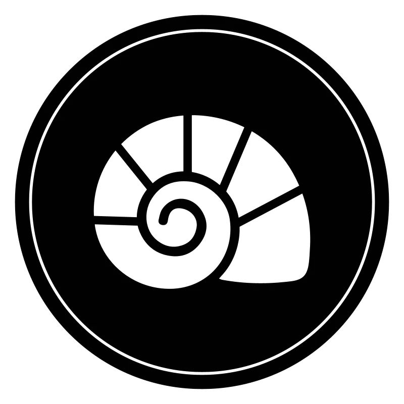Shell symbol circle