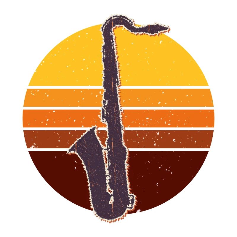 Idée cadeau Saxophone Rétro