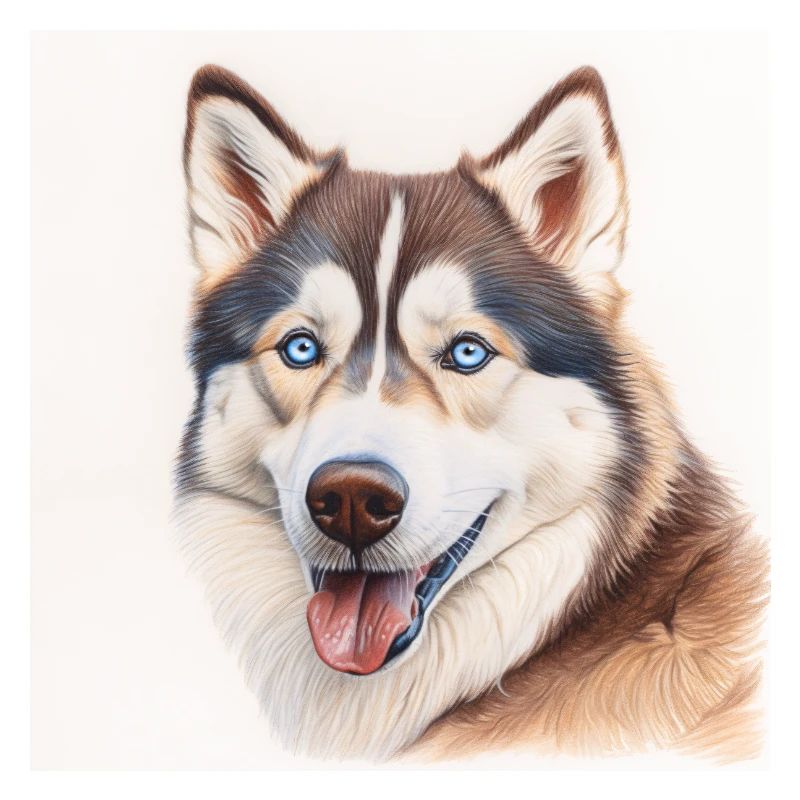 Schlittenhund