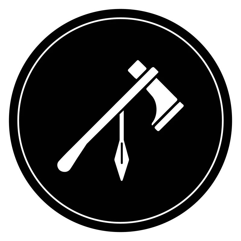 Axt symbol Indianer