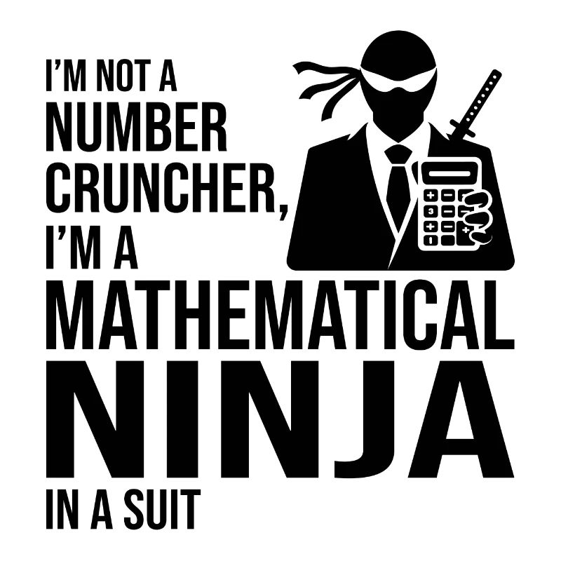 Ninja mathématique Comptable Comptable Finance