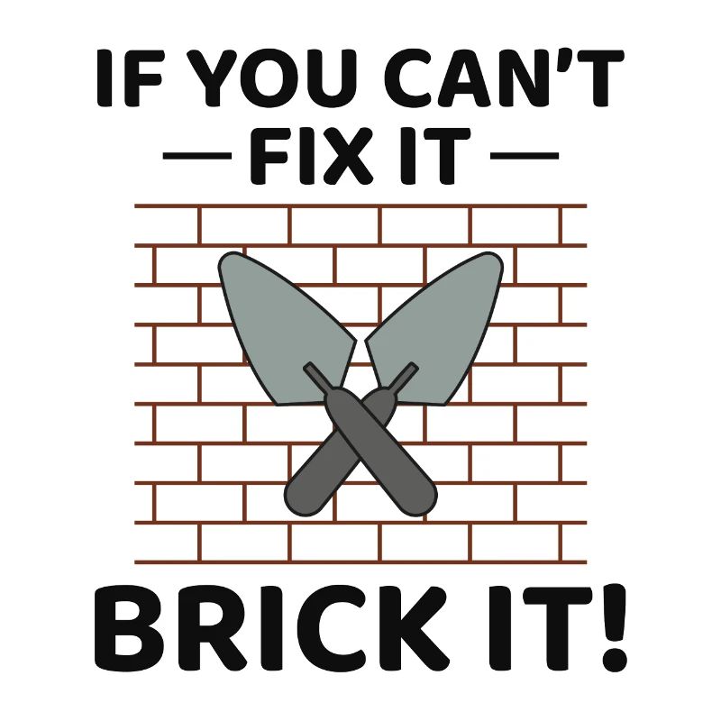 Brick It Up: Hilarious Bricklayer for DIY Lovers