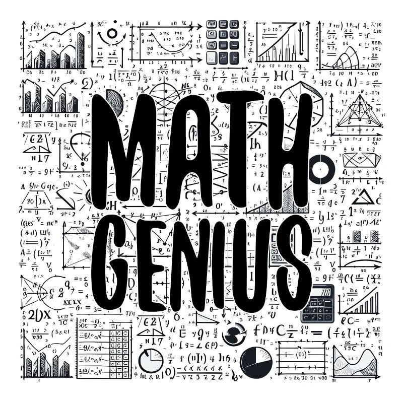 Math Genius Math Genius Math cadeau