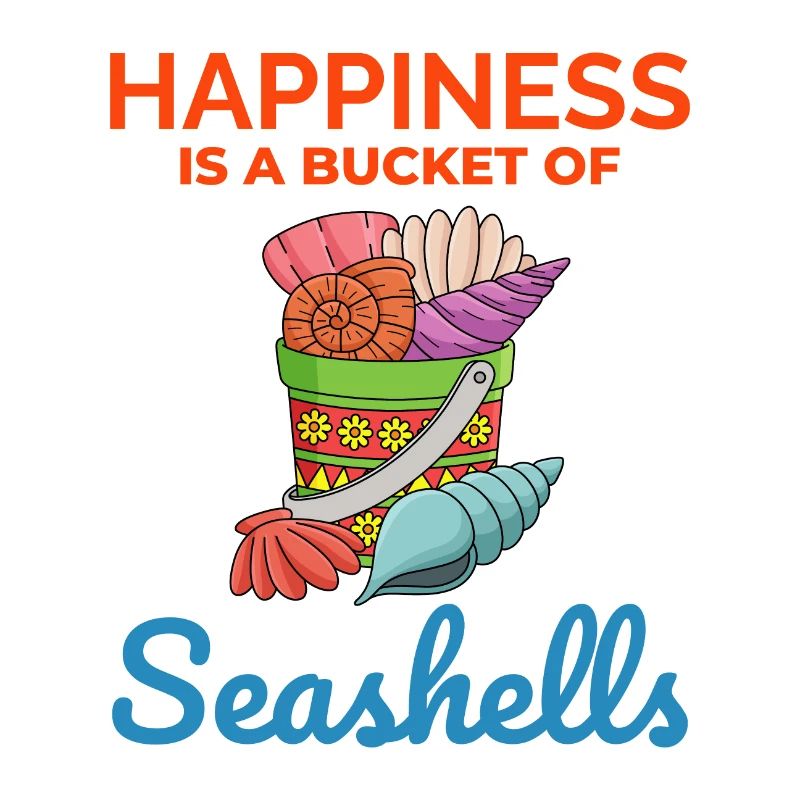 Seashells Collector Beachcomber Sea Shell Ocean