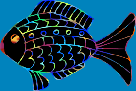 Motif Passion Pêcheur - Motif Poisson personnalisé sur vêtement