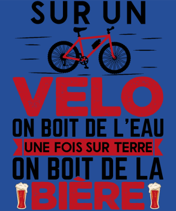 Humour Cycliste : De l'Eau sur le Vélo, de la Bière à Terre