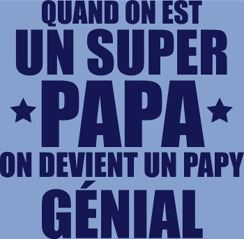 T-shirt Annonce Grossesse : On Devient un Papy Génial !
