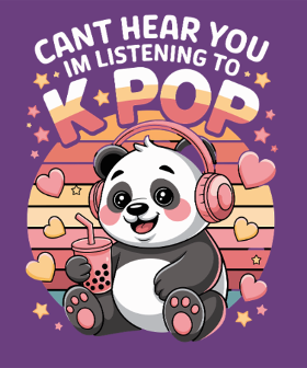 Motif Panda K-Pop – Idole Mignonne personnalisé sur vêtement