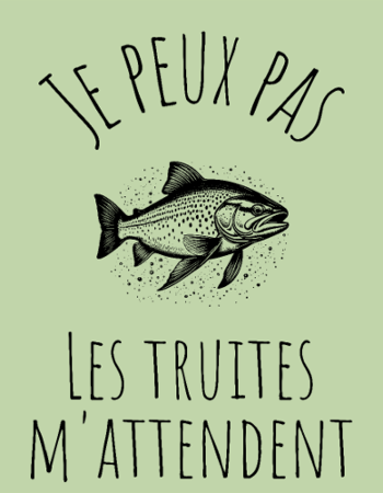 Pêcheur Passionné - Humour Au Bord de L'Eau