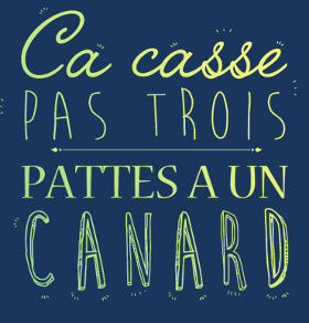 T-shirt "Ça casse pas trois pattes" : l'humour à porter! Idéal pour un look décontracté et une touche d'originalité. Confortable et stylé.