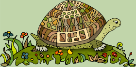 Motif Majestueuse Tortue personnalisé sur vêtement