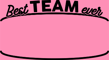 T-shirt Personnalisable Best Team Ever - Votre Équipe