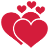 Herz-Familie / family of hearts (1c)