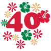 40 blumen