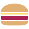 A hamburger