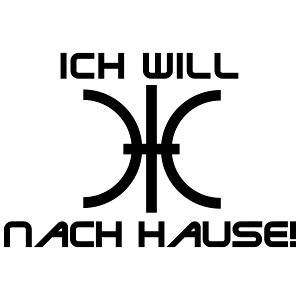 Ich will nach Hause (Ufosymbol)