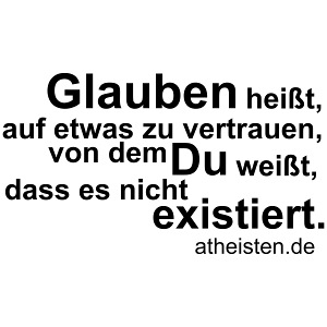 glauben heisst new