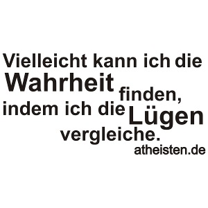 wahrtheit findem