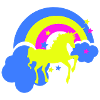 einhorn regenbogen
