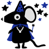 Mouse Magician - Spell rat