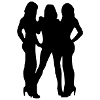 Silhouette girls1