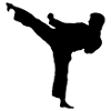 High kick to the left