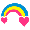 regenbogen & herzen