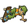 bboy in der Luft