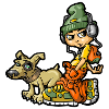 bboy und sein Hund