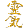 Reiki Symbol 3D GOLD