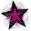 Big Star (black / purple)