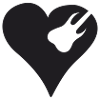 Rock Heart Black