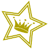 crown gold stars