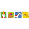 Sinterklaas vier op rij