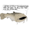 le poisson-chat d'encouragement