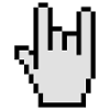 Hand sign cursor