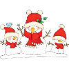 Christmas snowmen.