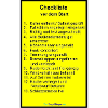 Checklist Glider