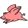 Fliegendes Schwein